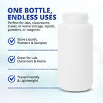 United Scientific HDPE containers group display