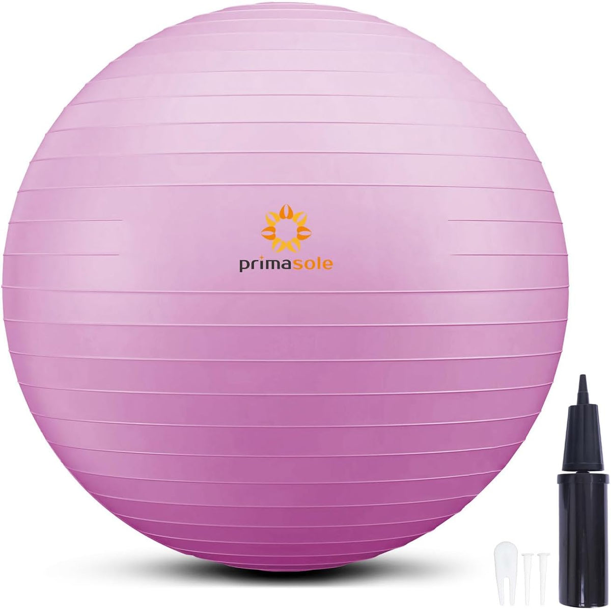 Primasole Exercise Ball for Balance Stability Fitness Workout Yoga Pilates at Home Office & Gym Birthing Ball for Pregnancy, Office Ball Chair - Image 9