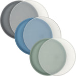 WeeSprout baby and toddler silicone plates with lids front view