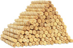 MON2SUN Dog Rawhide Twist Sticks Natural 5 Inch Thin Sticks Rawhide Chews Treats for Puppy and Small Dogs 120 Count - Image 11