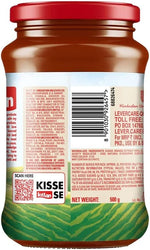 Kissan Orange Marmalade Jam nutritional information label