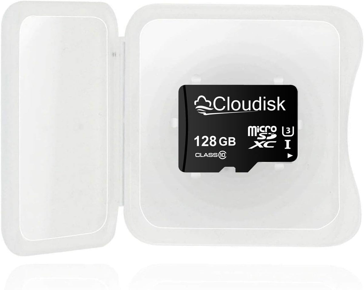 Cloudisk 128gb micro sdxc card packaging and accessories