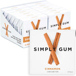 SIMPLY Gum Peppermint, Plastic-Free Natural Chewing Gum, 6 Pack (90 Pieces) | Vegan, Kosher, Non GMO, Aspartame Free and Sorbitol Free - Image 13