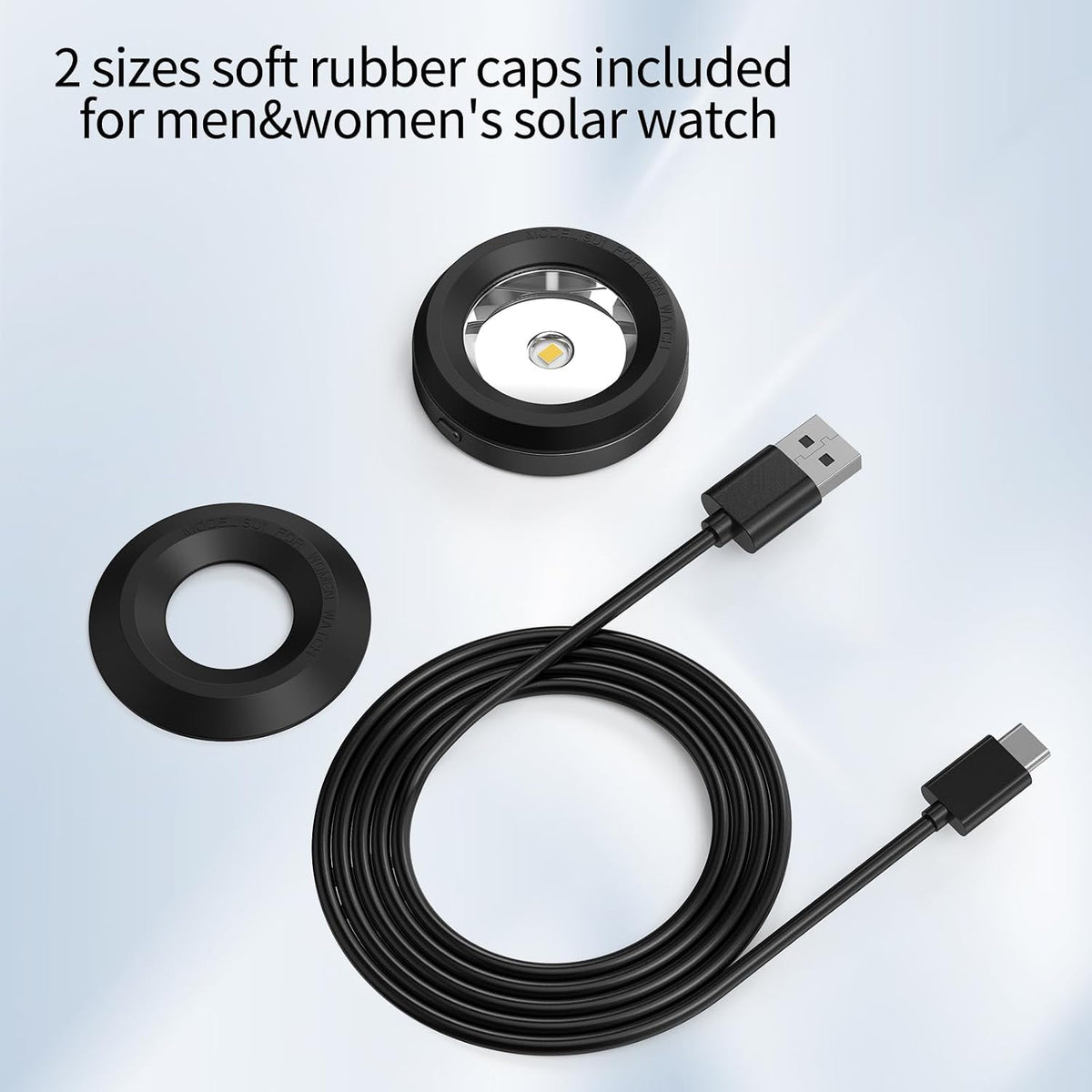 Rounkin charging dock with silicone rings included