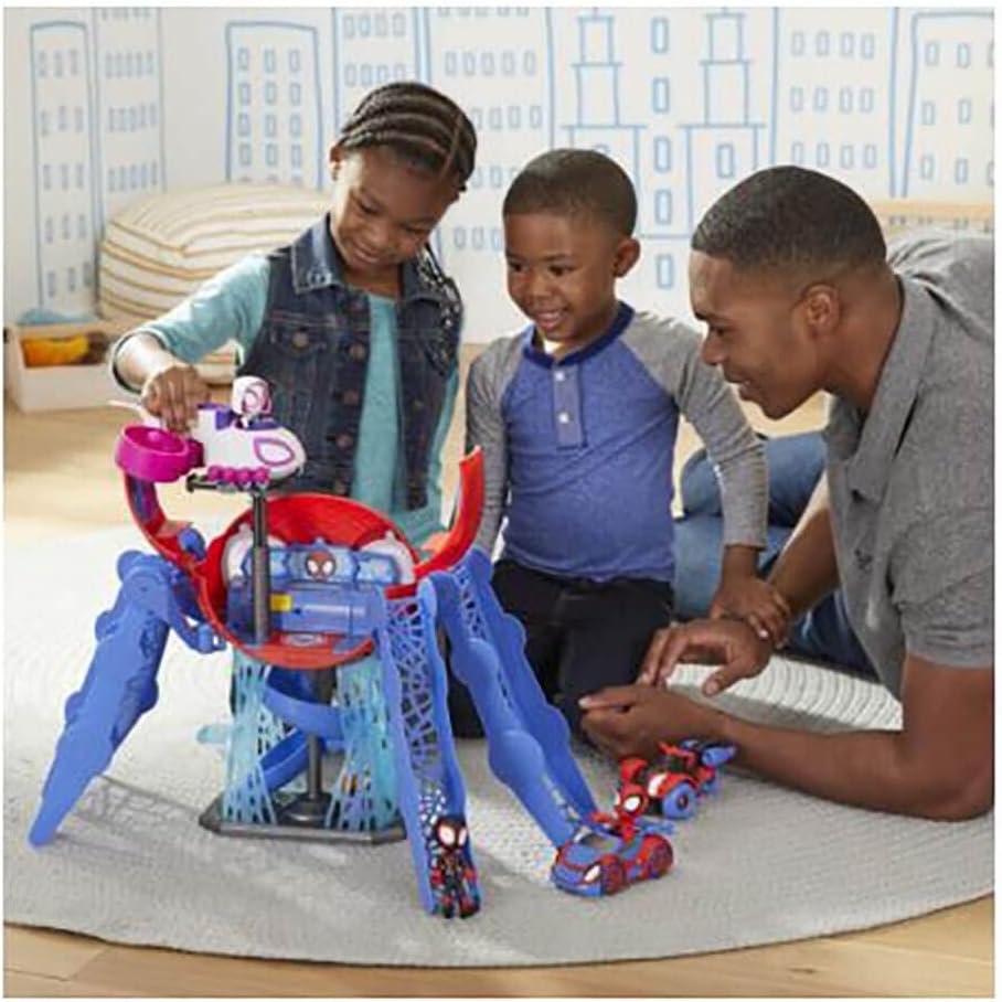 Spidey and His Amazing Friends Webquarters Playset packaging box