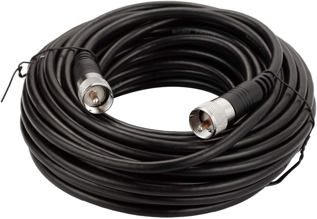 RFAdapter coaxial cable package for vehicle CB installation