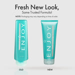 Enjoy alcohol free hair styling gel side profile