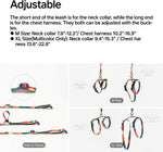 Close up view of the durable metal leash attachment ring on pet vest