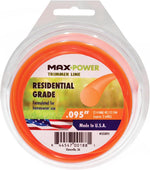 Maxpower residential grade round trimmer line front view commercial