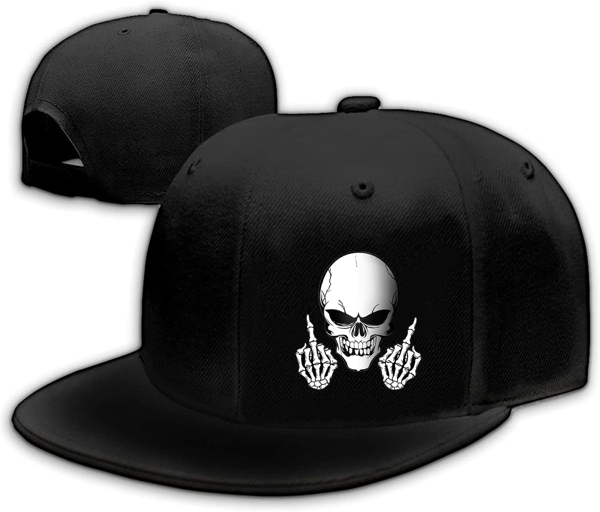 Jesus Christ Hats Mens Snapback Flat Bill Brim Hats for Men Black Snap Backpack Fitted Hat Baseball Cap Black - Image 11