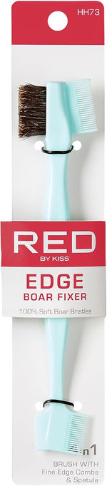 Red by Kiss ultimate edge fixer brush lifestyle application shot