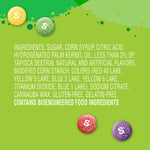 Skittles Sour twenty four count bulk box opened displaying individually wrapped packs.