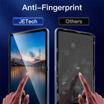 High definition clear view of iPad with screen protector applied