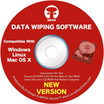 LinuxDiscOnline DBAN data wiping software CD front view computer utility disc