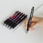 Mitsubishi Pencil multi pen barrel design and clip details