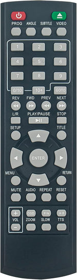 VINABTY Onn DVD player remote battery compartment view