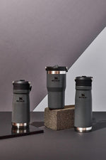 Premium USA imported Stanley double wall vacuum insulated tumbler for gym and sports.