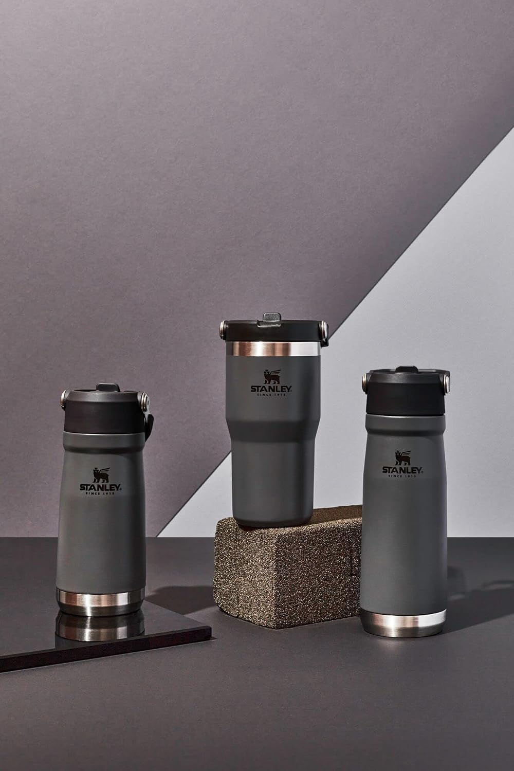 Premium USA imported Stanley double wall vacuum insulated tumbler for gym and sports.