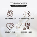 Fragrance free Tosowoong anti aging ampoule for skin elasticity and radiance