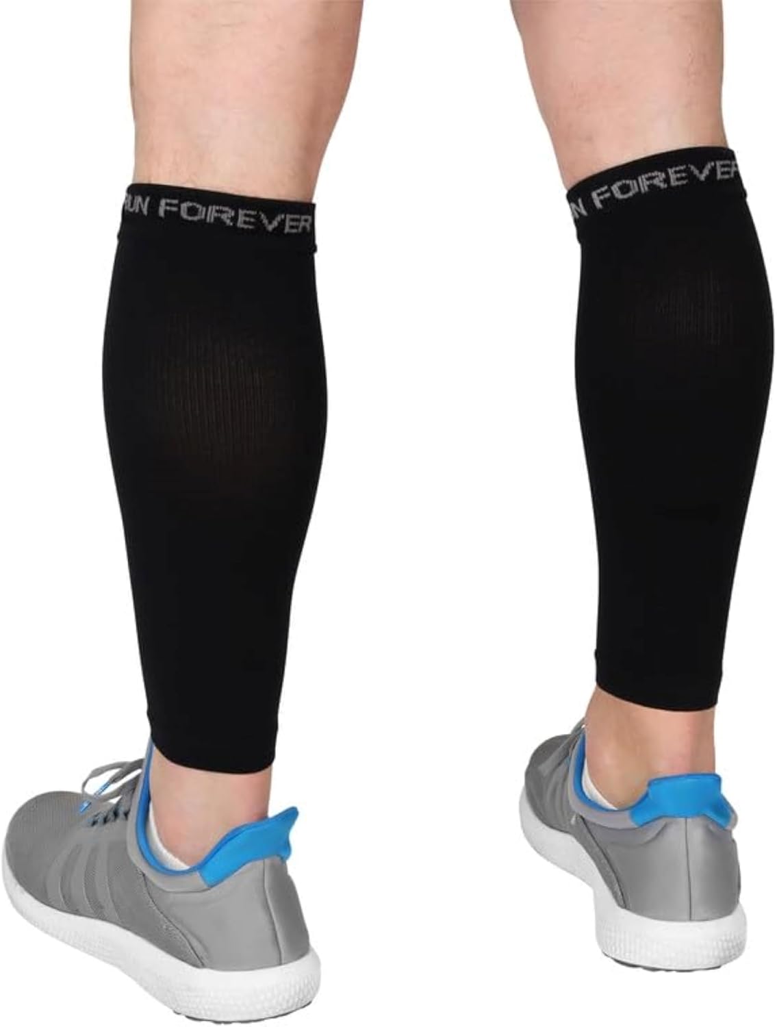 Run Forever calf compression sleeve front view