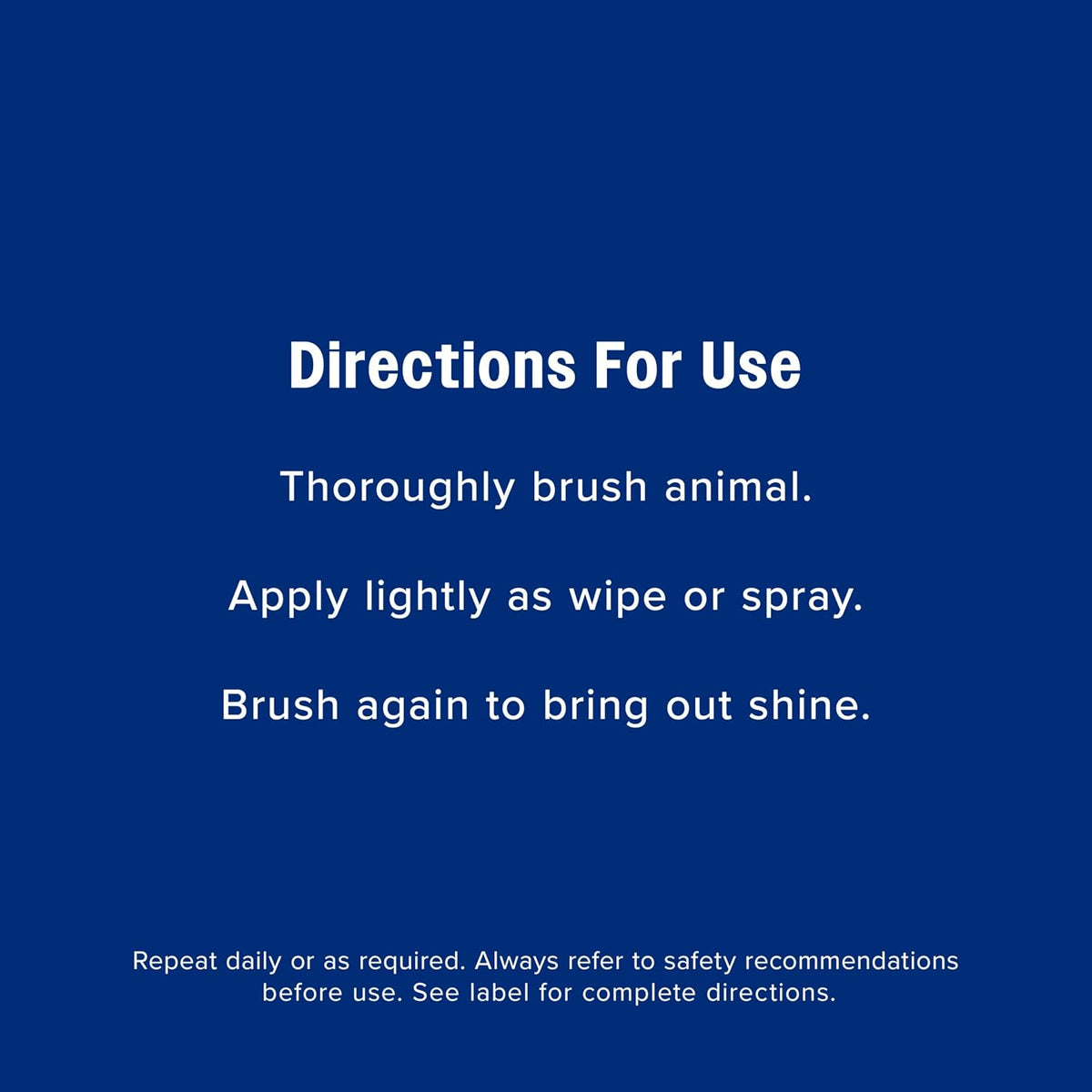 Premium imported Farnam horse grooming and pest control solution