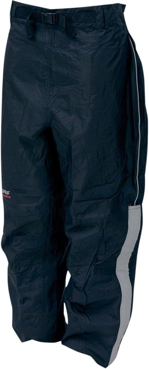 Frogg Toggs Men's Highway Rain Pants front view showing reflective safety piping