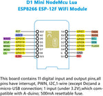 Hosyond ESP-12F microcontroller chip close up view