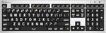 Logickeyboard 'Slimline' with Large Print * White Letters on Black Keys * Made for Windows PC * Including LogicLight Lamp * p/n LKBU-LPRNTWB-AJPU-US - Image 13