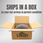 Lindo Great Outdoors hat adjustable plastic snap closure detail