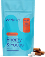 Neuro Energy & Focus Gum - Caffeine Gum with 40mg Natural Caffeine & L-Theanine - Nootropic Energy Supplement with B Vitamins - Sugar Free, Vegan - Peppermint, 90ct - Image 13