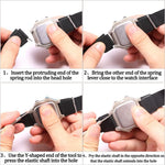XBHSW nylon strap compatible with Casio watches side angle