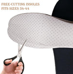 Upstore breathable memory foam shoe pads bottom view