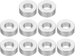 PATIKIL M8 Aluminum Spacers, 10Pcs Metal Spacer Aluminum Round 8.2mm ID x 12mm OD x 2mm L Thickness Aluminum Spacer Screw Standoff for 5/16" or M8 Screw Bolts - Image 14