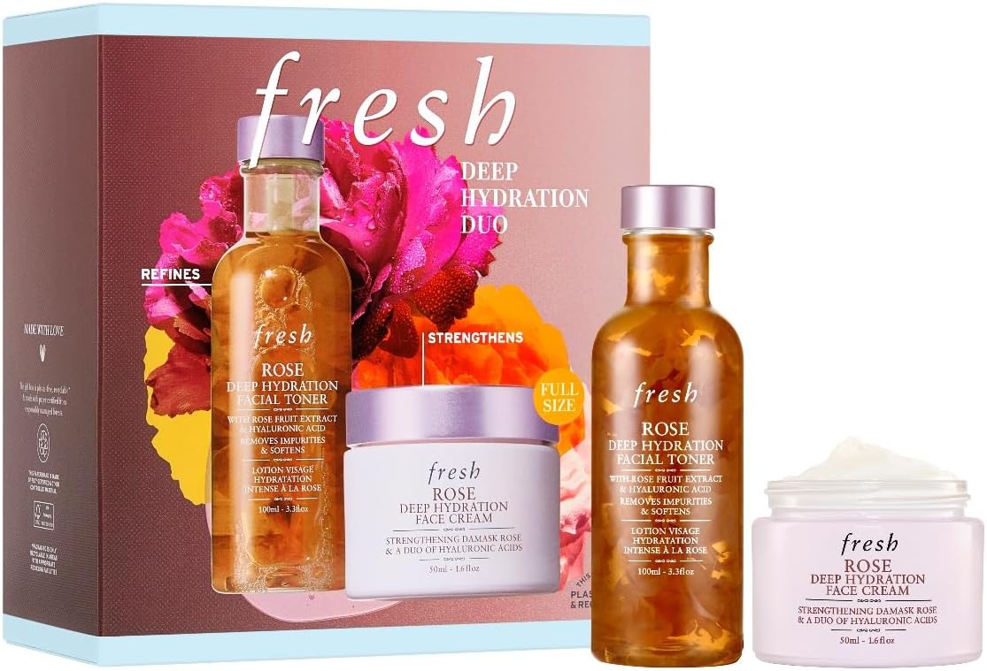 Fresh Deep Hydration Duo front view skincare set