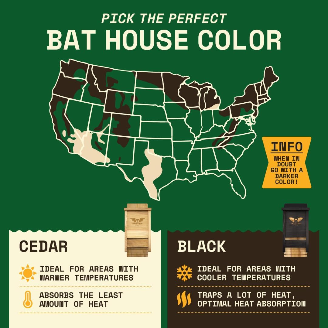 WildYard natural wood bat roost with tongue-and-groove build