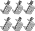Detailed view of the ball-and-socket joint on the heavy duty clamping pad.