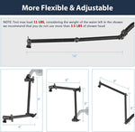 PDPBath shower head extender lifestyle installation close up