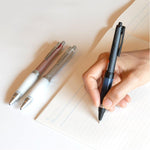 Retractable click mechanism of the Uni Alpha-Gel pen