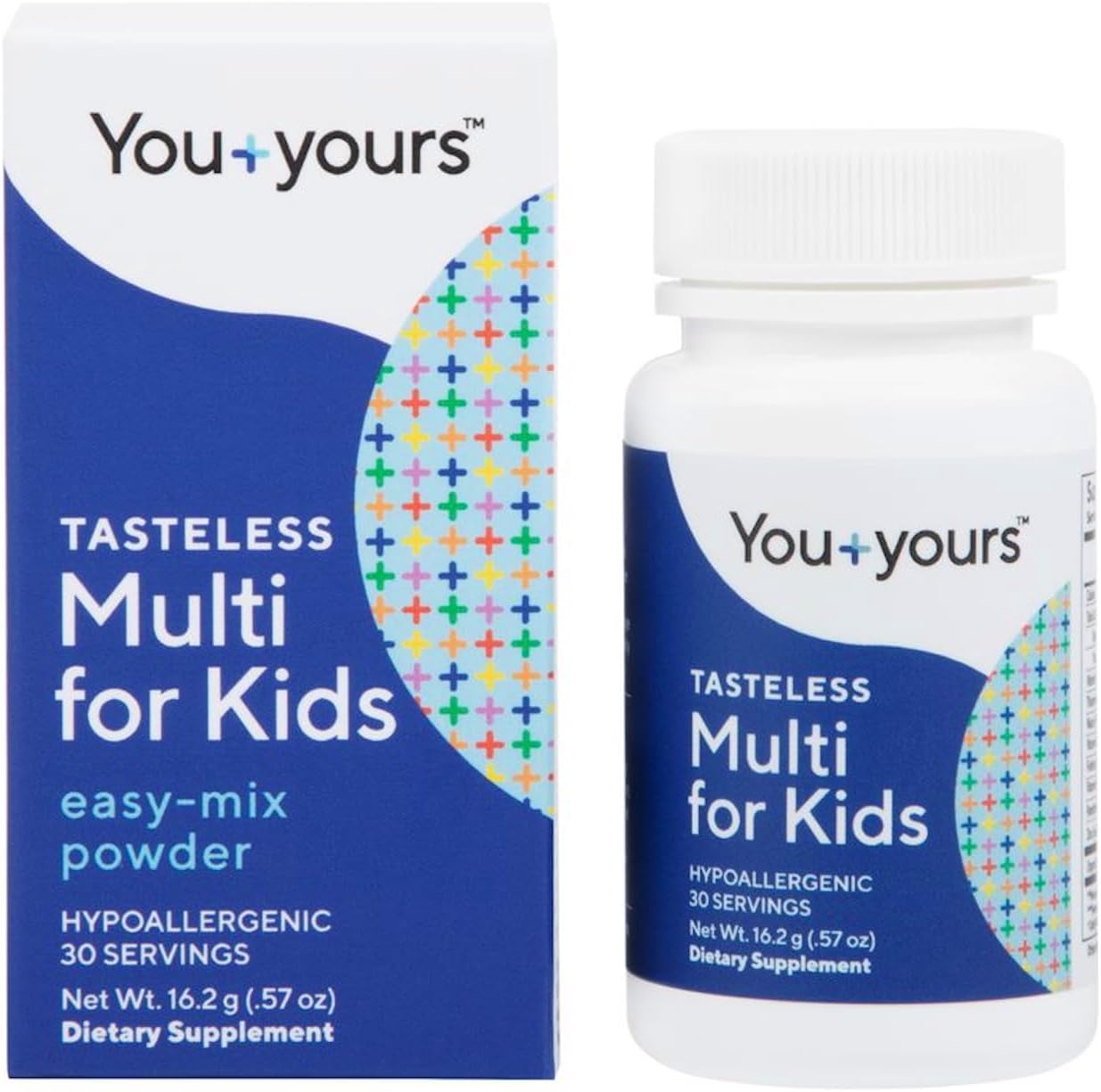 Tasteless Multivitamin Powder for Kids + Toddlers- No Sweeteners, Flavors, Colors or Preservatives. Add to Beverages or Food. Pure, Flavorless Children's Multivitamin Supplement. 30 Servings. - Image 1