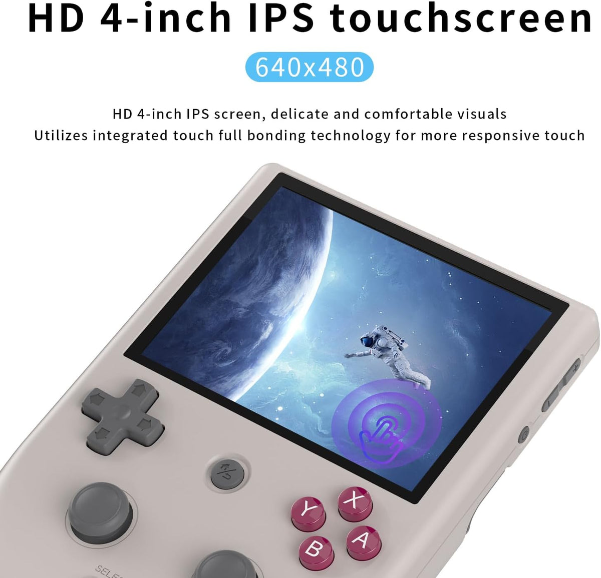 Aivuidbs RG405V retro console side profile and button layout