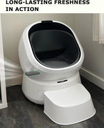 Authentic USA imported pet care replacement filters for smart self cleaning cat litter boxes.