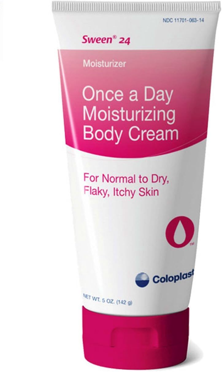 Coloplast Sween 24 hand and body moisturizer cream front view tube packaging