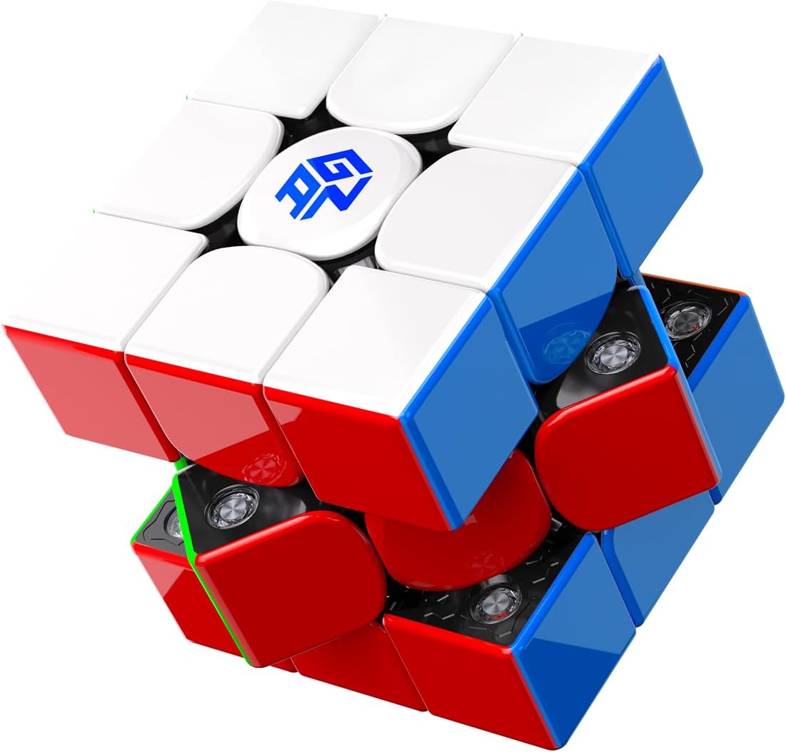 GAN V100 Maglev UV speed cube front view