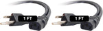 C2G 3FT Replacement AC Power Cord - Power Cable for Electronics, TV, Computer, Printer, Radio, Monitor, Samsung, Dell, Vizio, LG, Asus, Laptop and More (03129) - Image 9