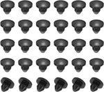 PATIKIL silicone round snap hole plug front view