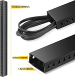 Close-up of Stageek open-slot parallel side openings for flexible wire routing