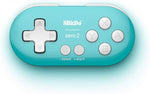8Bitdo Zero 2 controller bottom micro-USB charging port detail