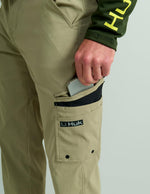 Huk lightweight quick-drying fishing pants back view