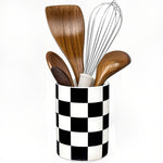 Nakor Home modern aesthetic checkered holder packaging and product