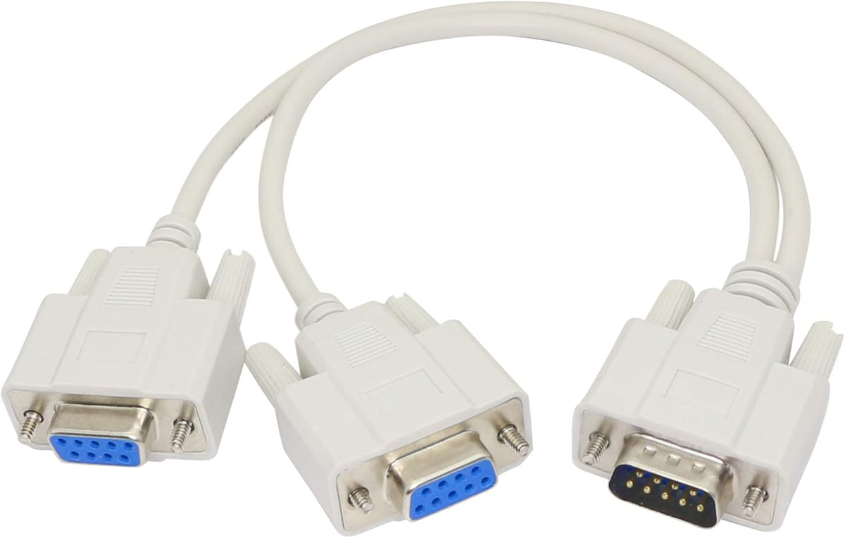 PNGKNYOCN DB9 Y splitter cable front view